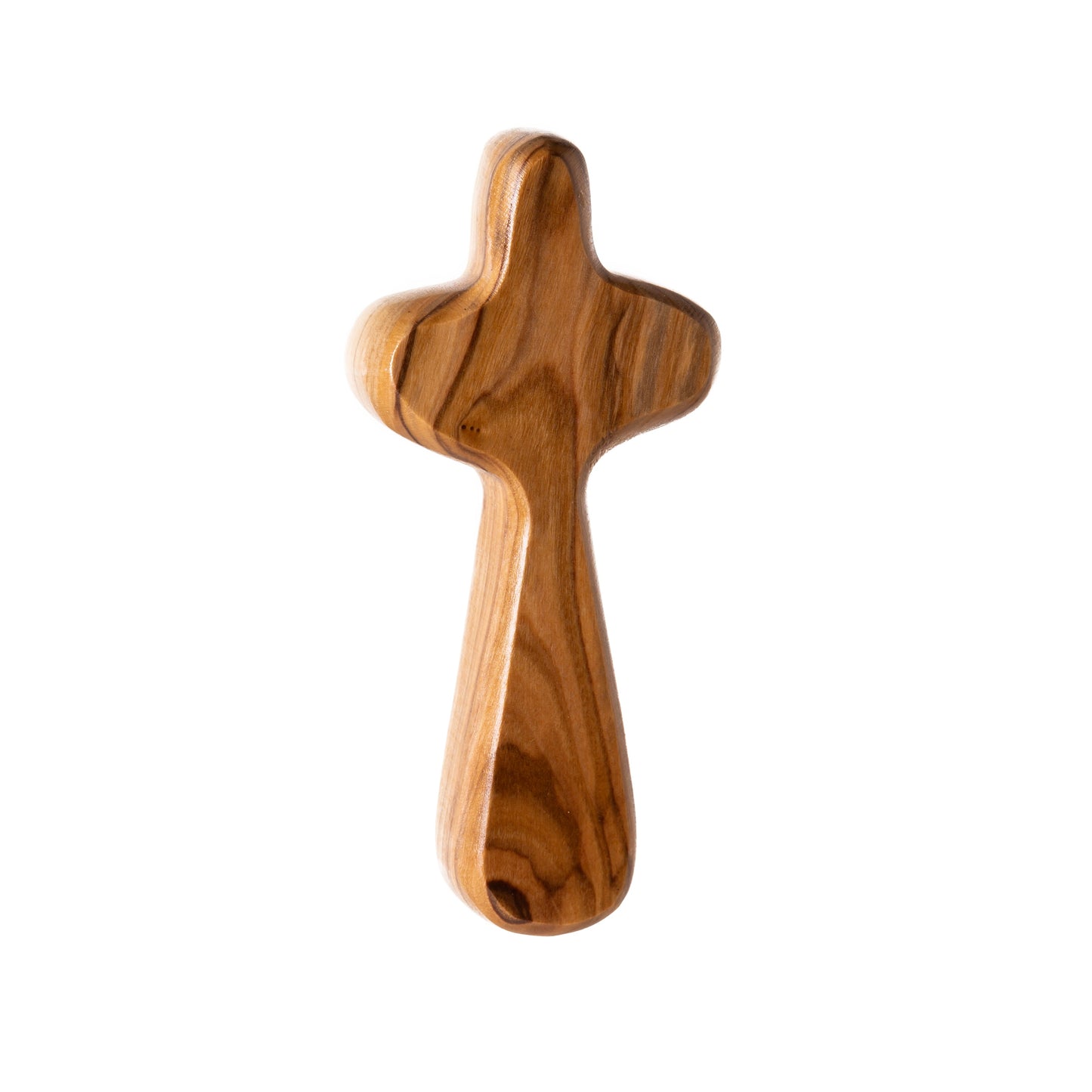 Bethlehem Olive Wood Pocket Cross - PHC